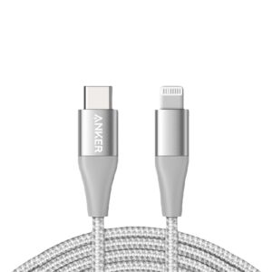 Anker PowerLine+ II USB-C to Lightning Cable Silver 1.8m Anker PowerLine+ II USB-C to Lightning Cable Silver 1.8m